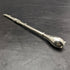 Vintage Continental Silver Handle Mate Straw (Bombilla)
